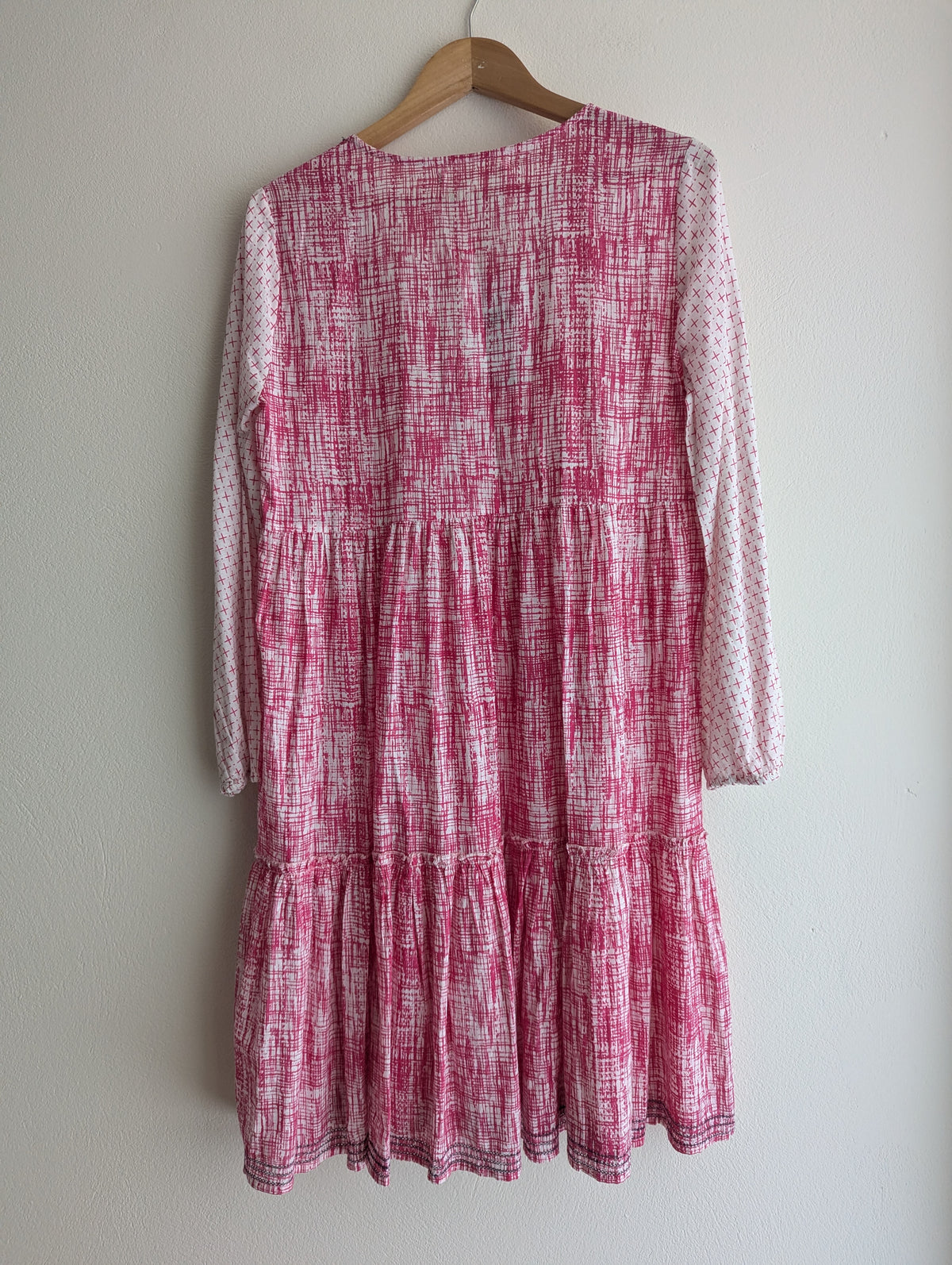Lola Hot Pink Cotton Shift Dress