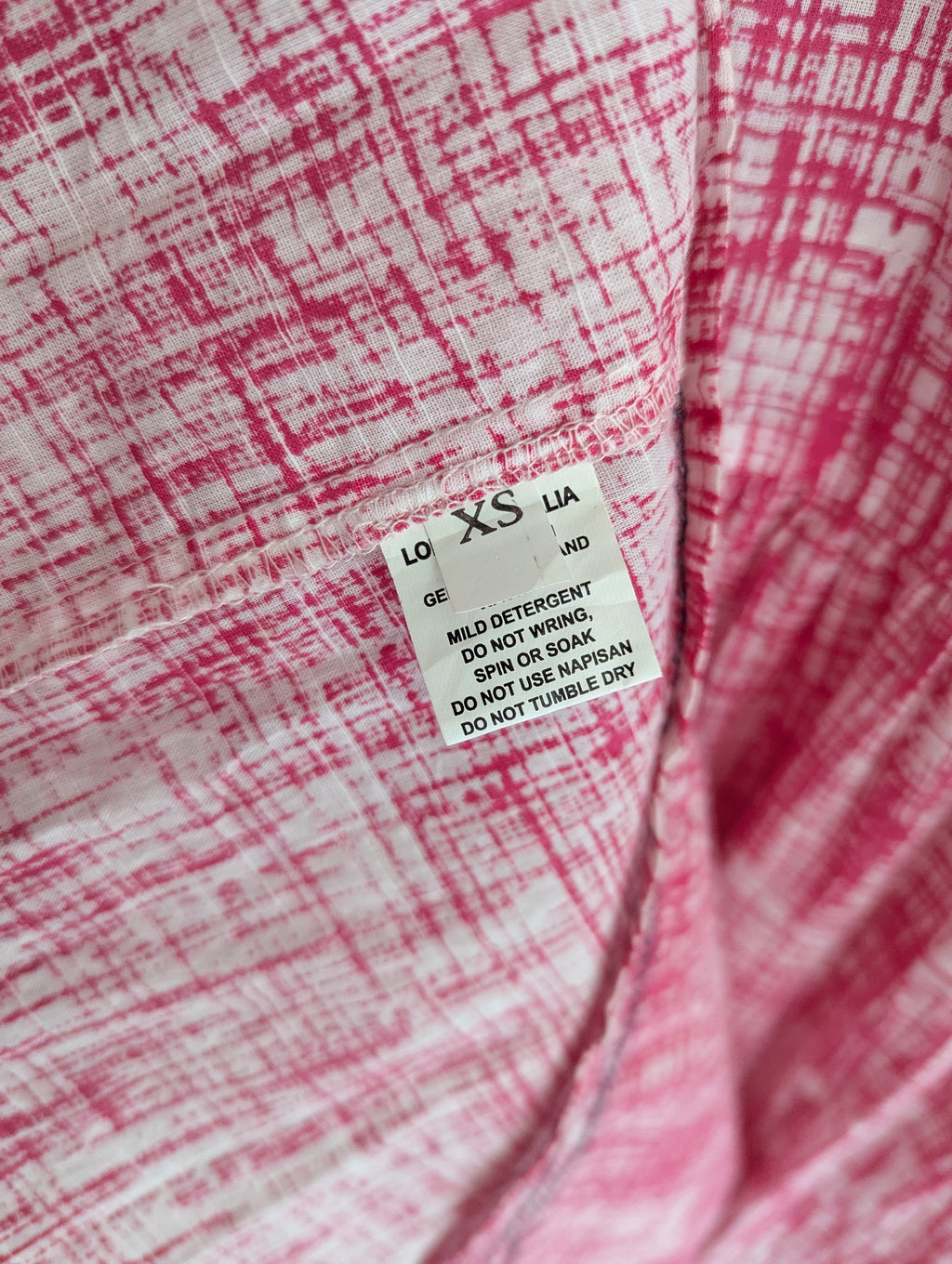 Lola Hot Pink Cotton Shift Dress