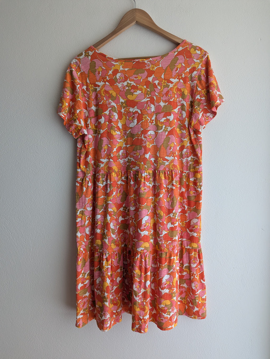 Emerge Retro Floral Cotton Dress