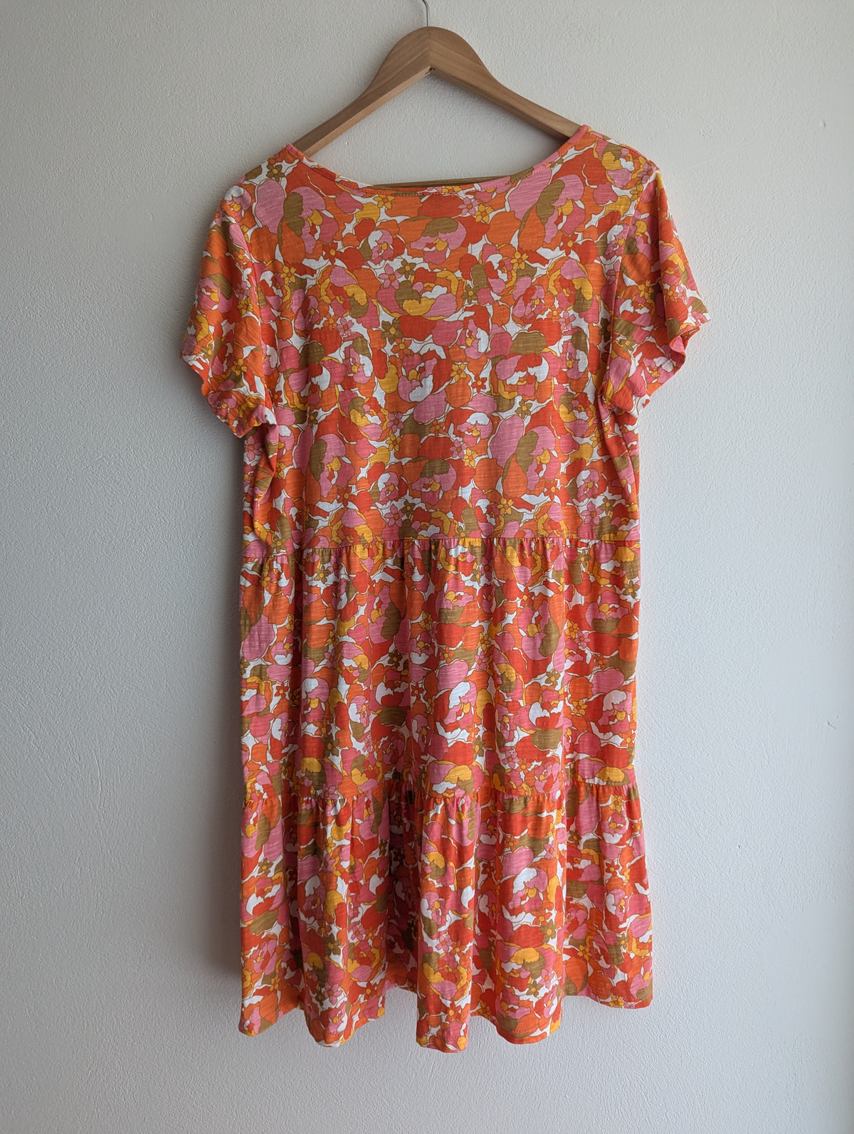Emerge Retro Floral Cotton Dress