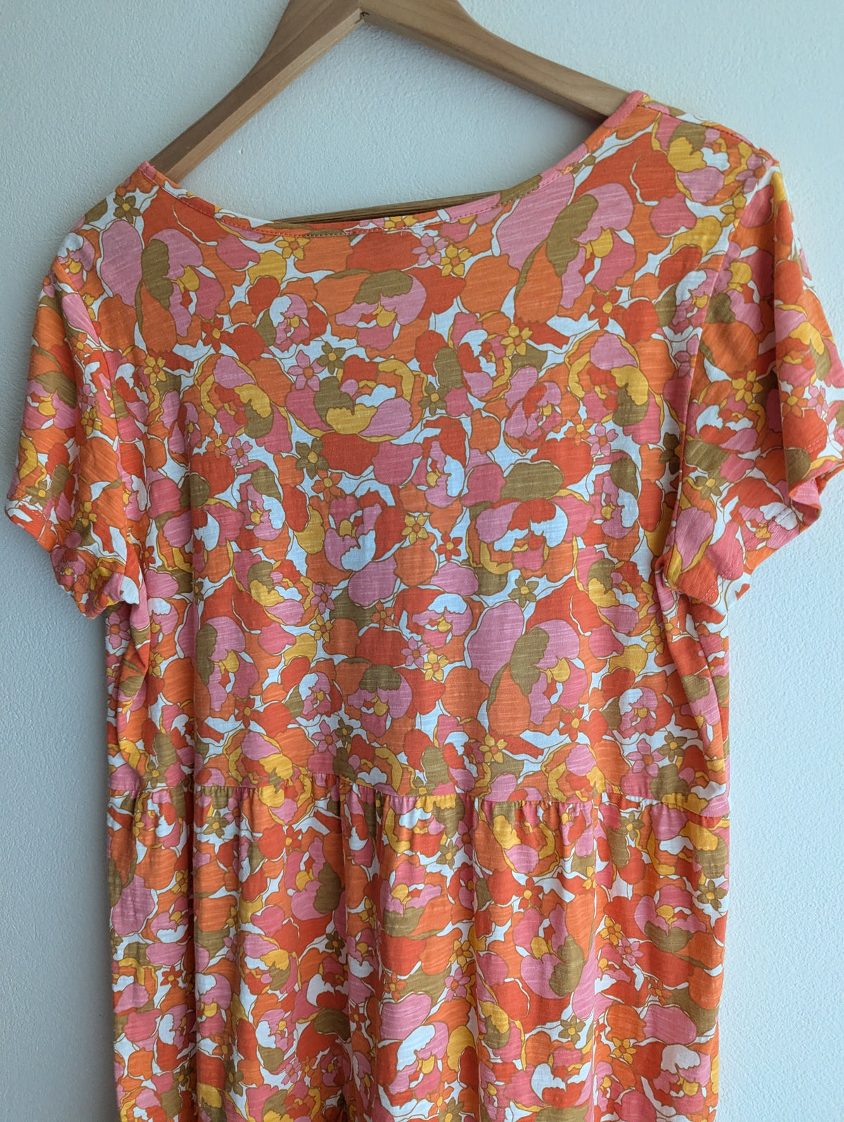 Emerge Retro Floral Cotton Dress