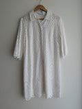 Anthea Crawford Broderie Anglaise Shirt Dress