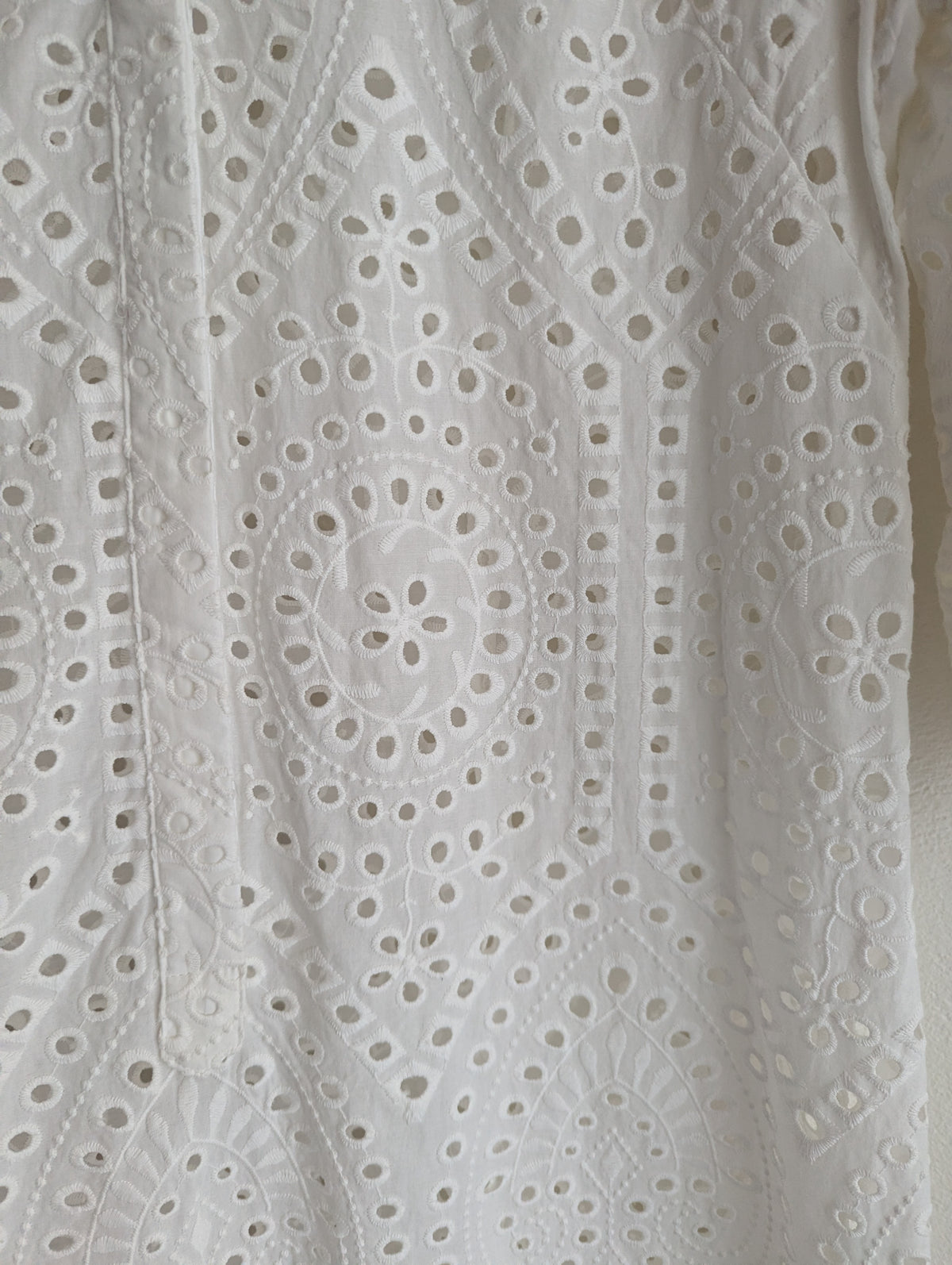 Anthea Crawford Broderie Anglaise Shirt Dress