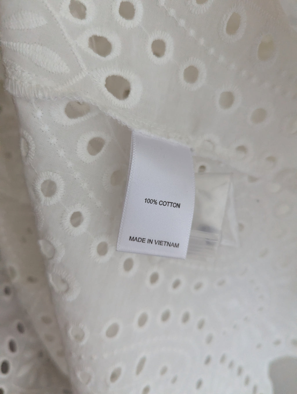 Anthea Crawford Broderie Anglaise Shirt Dress