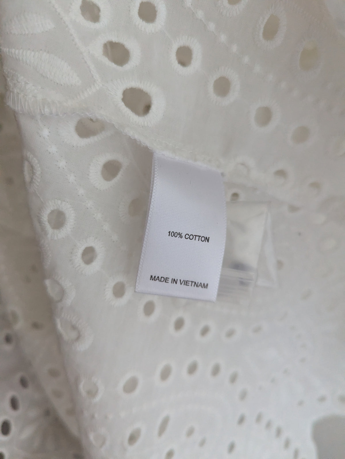 Anthea Crawford Broderie Anglaise Shirt Dress