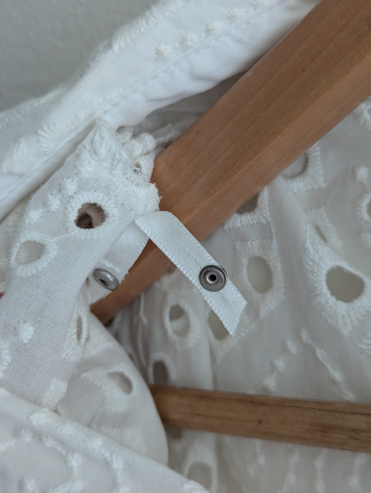 Anthea Crawford Broderie Anglaise Shirt Dress