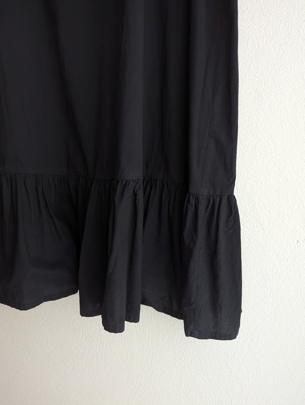 Gorman Black Organic Cotton Shift Dress