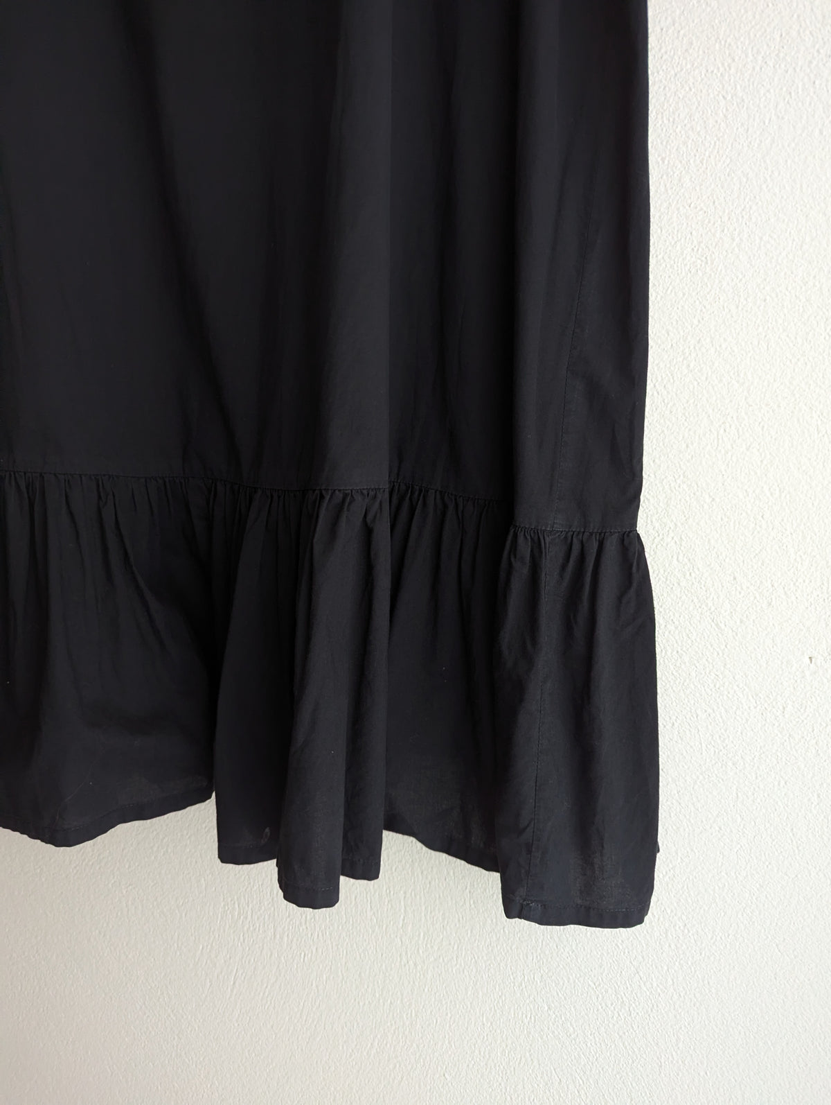 Gorman Black Organic Cotton Shift Dress