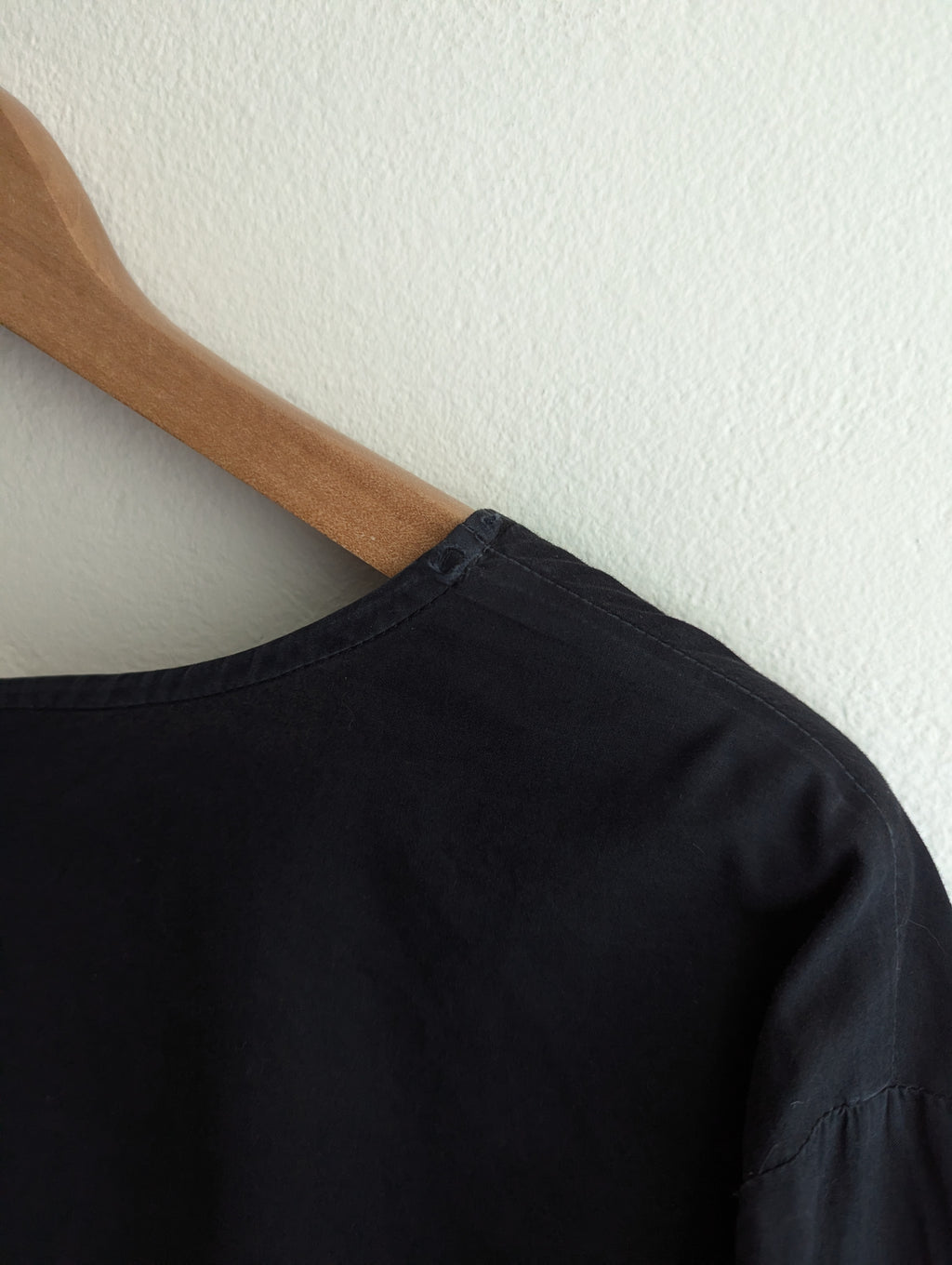 Gorman Black Organic Cotton Shift Dress