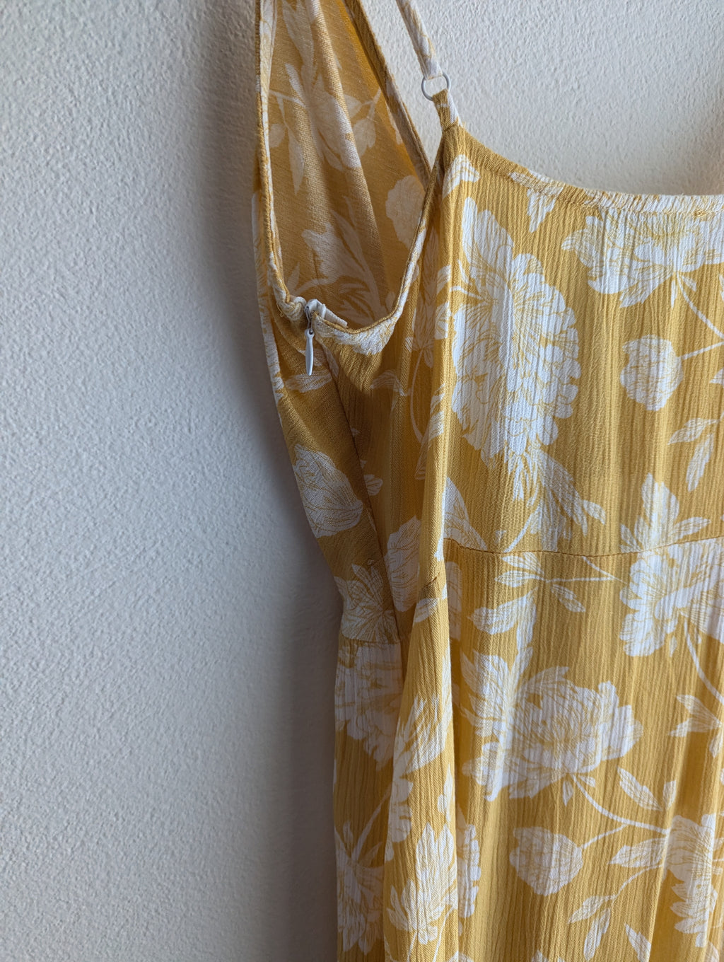 House of Sienna Yellow Floral Sun Dress