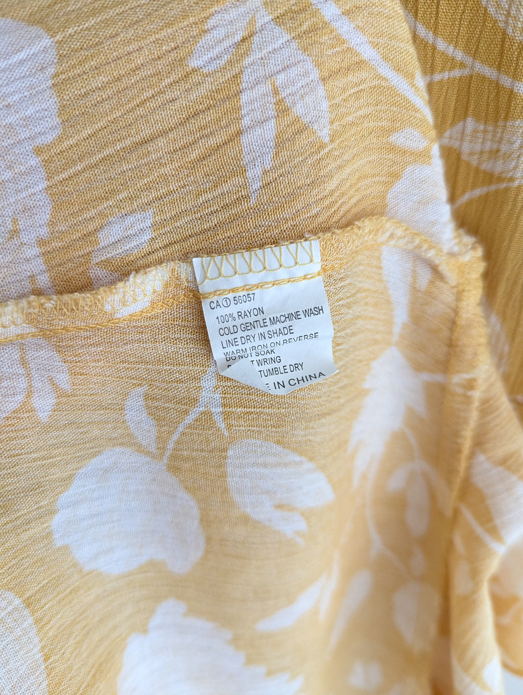 House of Sienna Yellow Floral Sun Dress