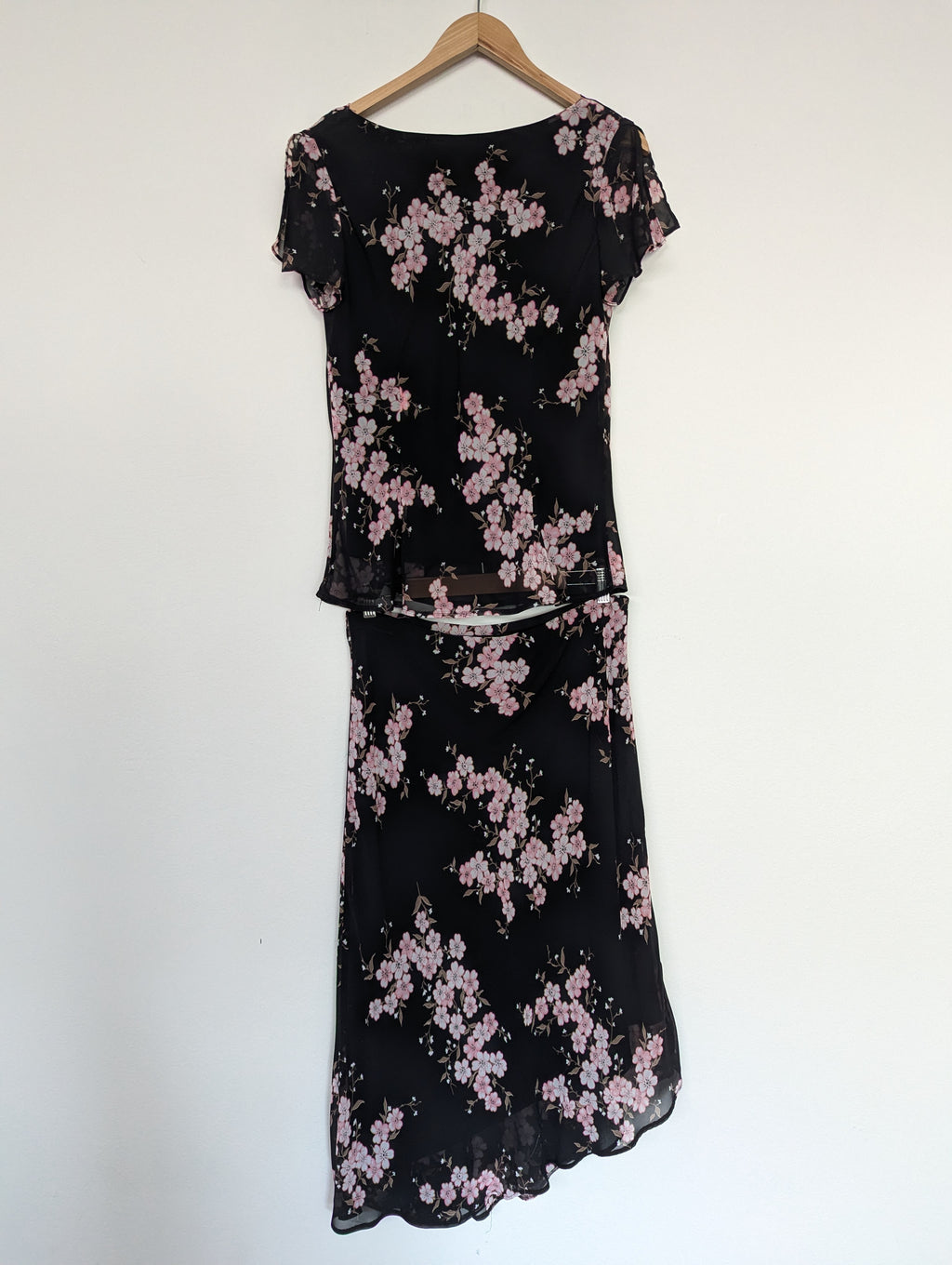 Liz Jordan Cherry Blossom Co-ord Skirt Set