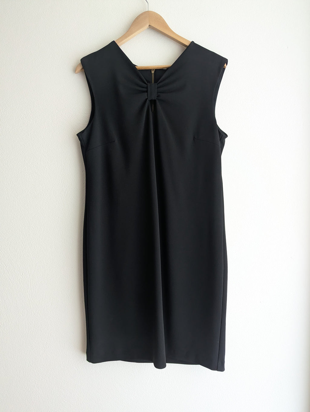 Shelby & Palmer Black Bow Midi Dress