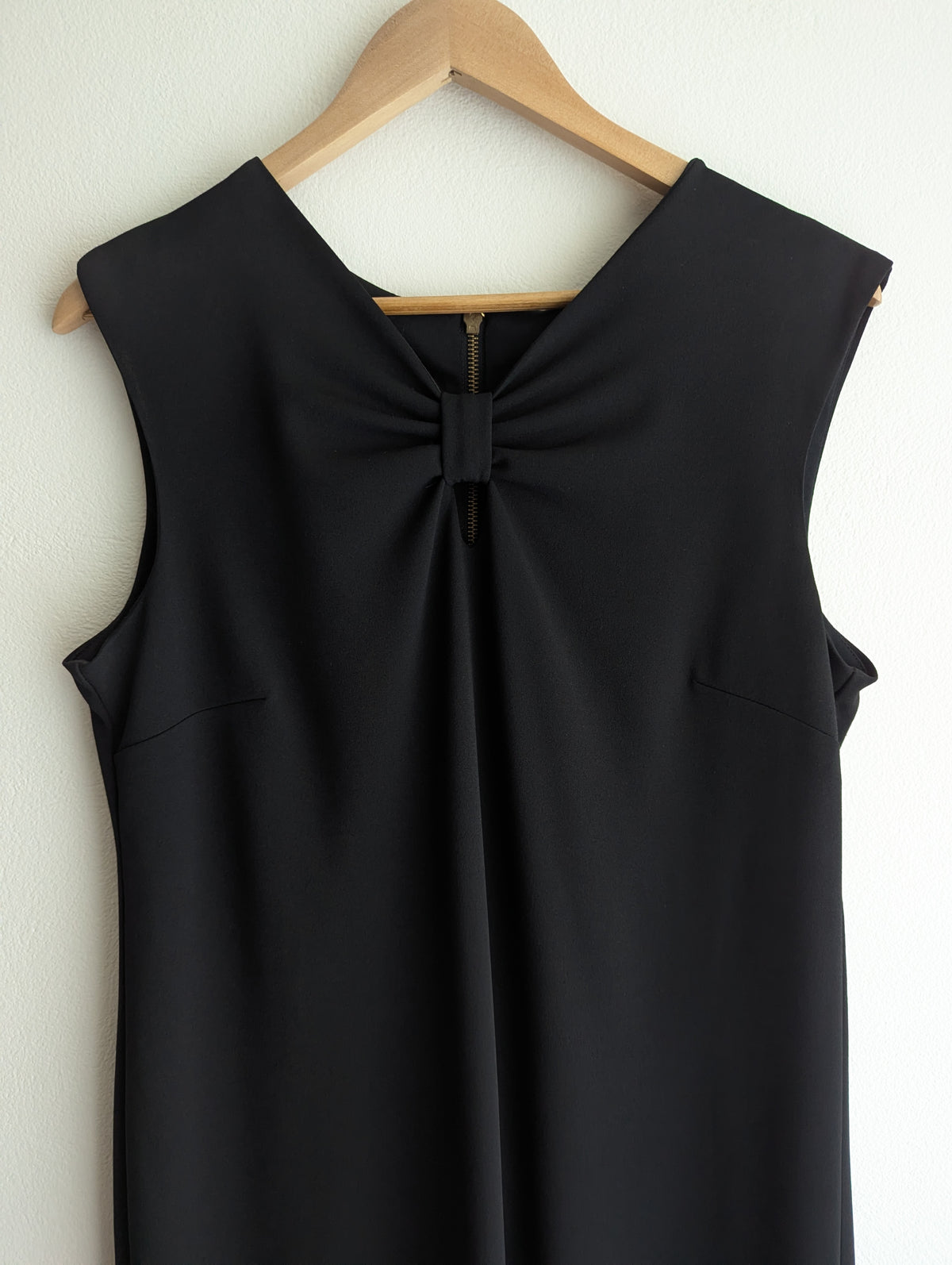 Shelby & Palmer Black Bow Midi Dress