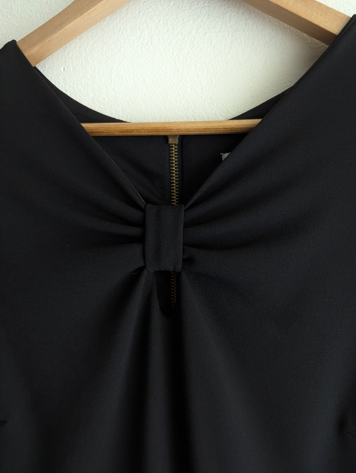 Shelby & Palmer Black Bow Midi Dress