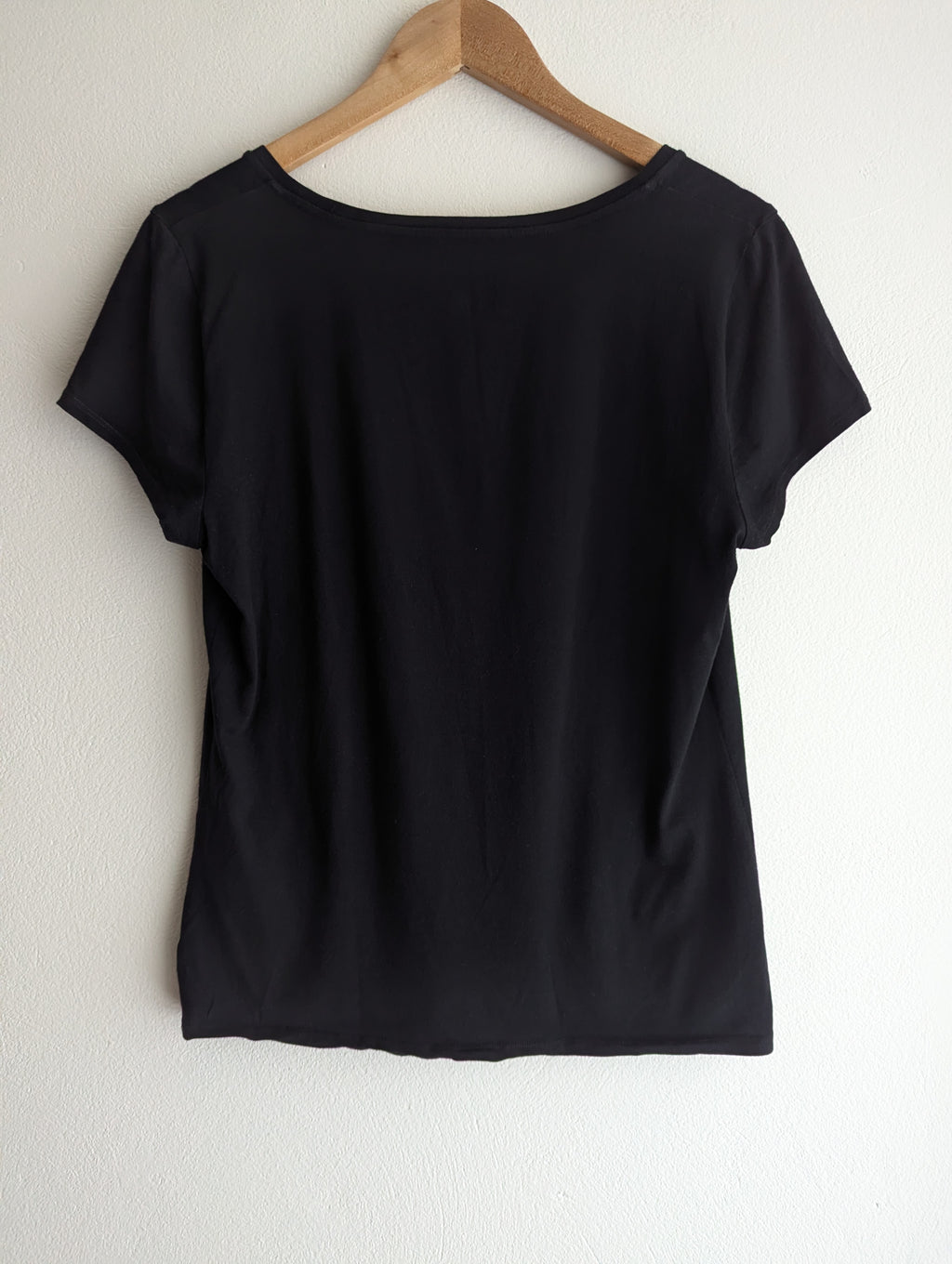 Ann Taylor Cotton Black Tee