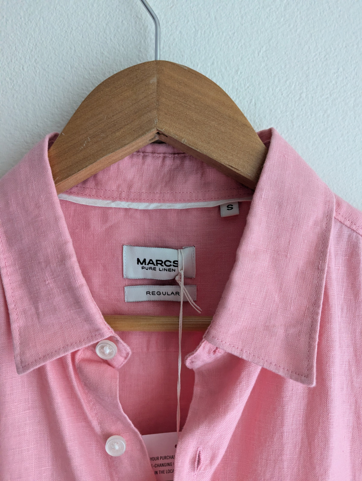 Marcs Pure Linen Button - Up Shirt