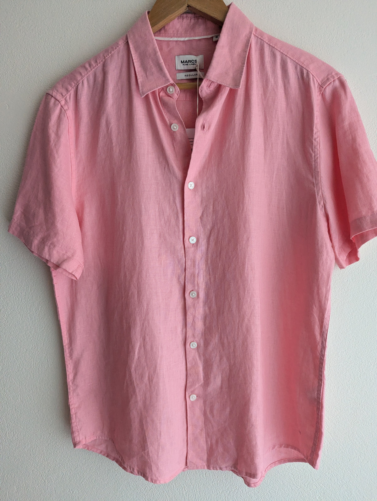 Marcs Pure Linen Button - Up Shirt