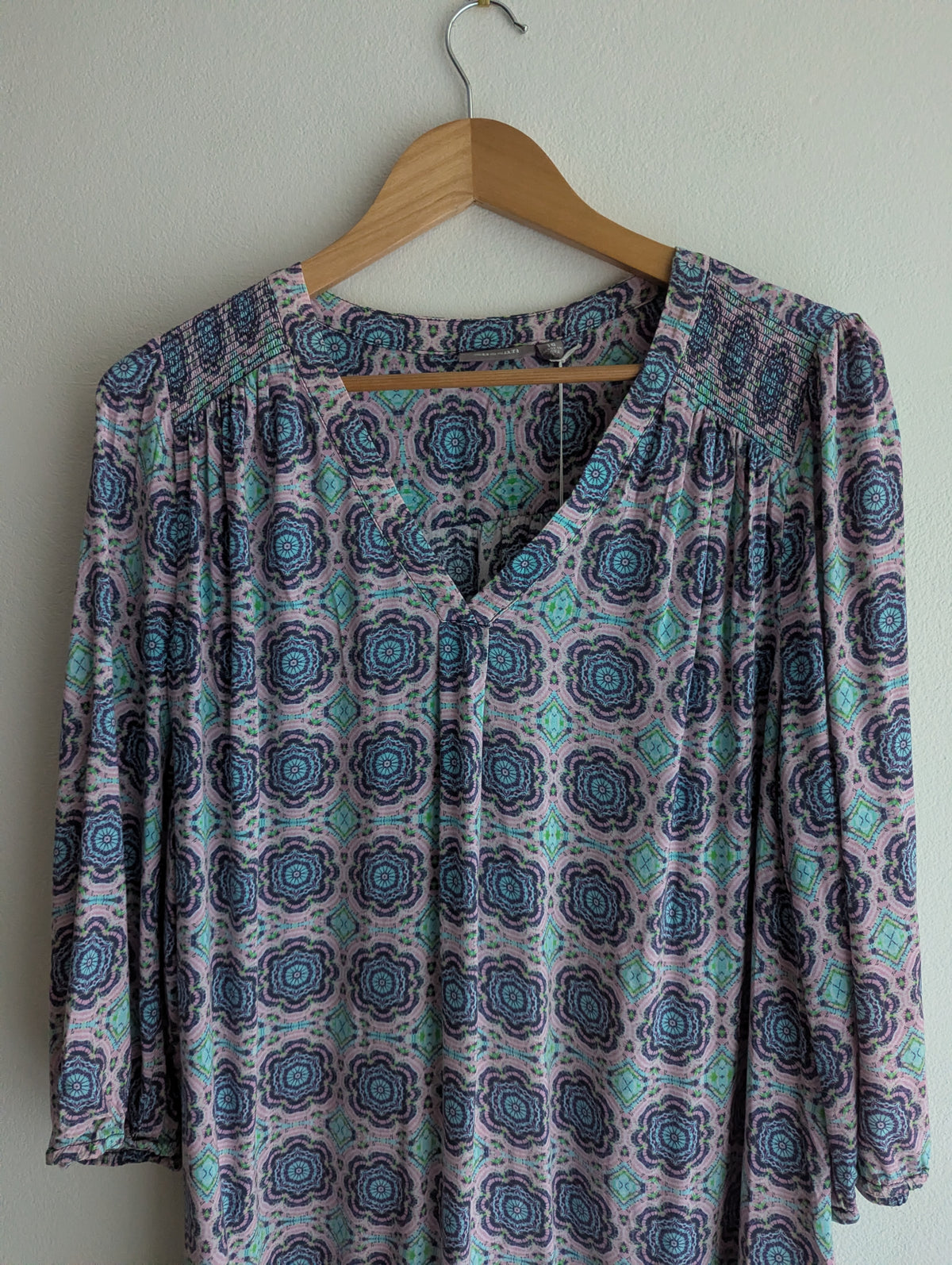 Sussan Geometric Floral Top