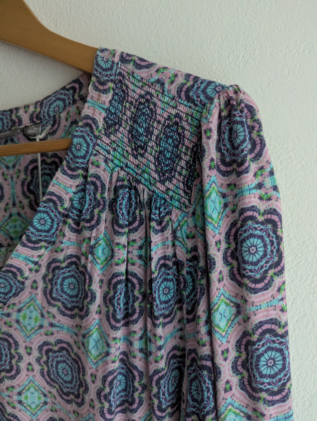 Sussan Geometric Floral Top