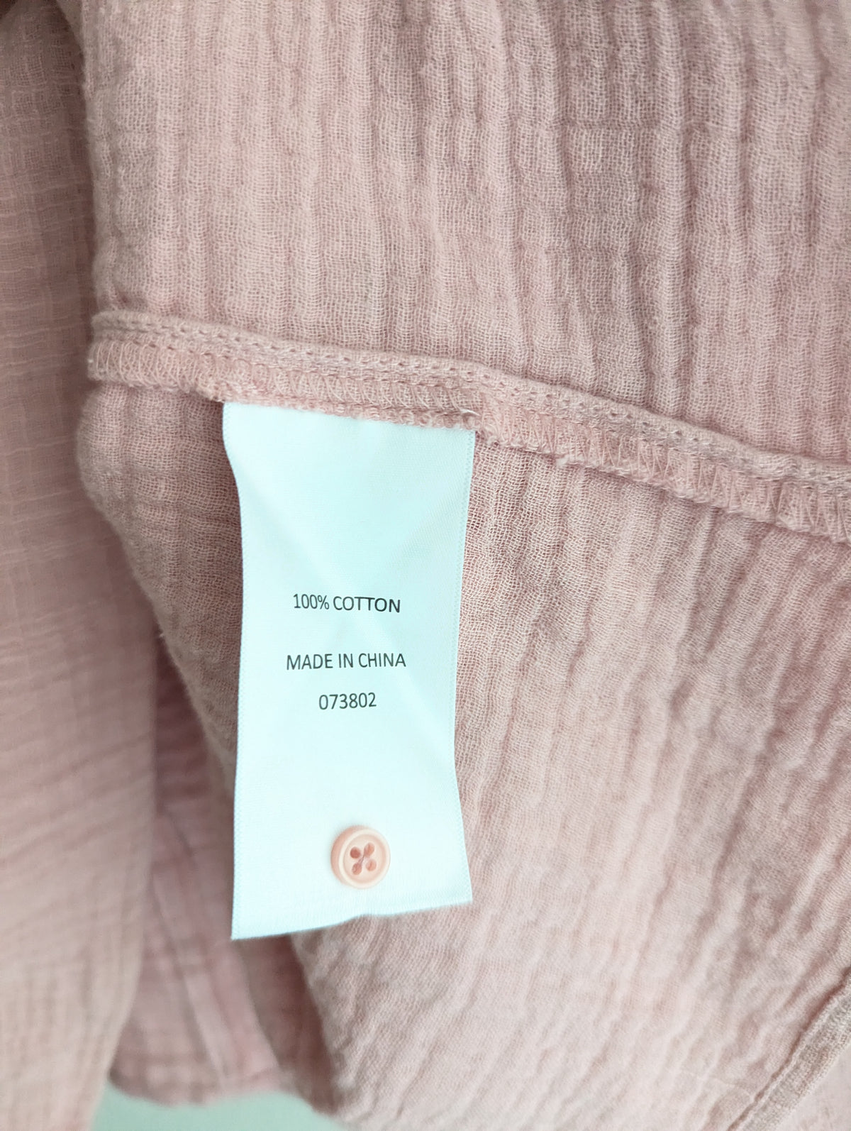 Sportsgirl Pink Cotton Gauze Top