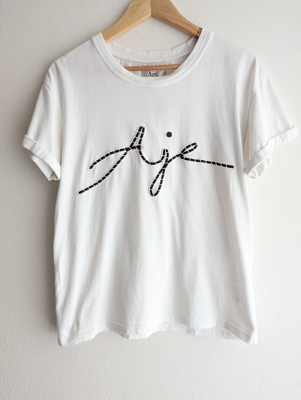 Aje White T-Shirt