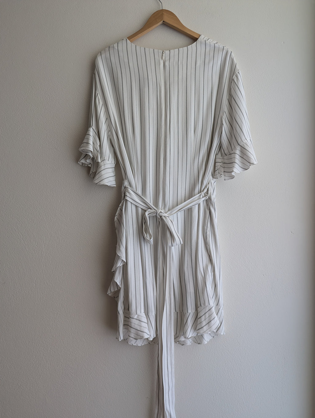 Seed Heritage Stripe Wrap-Skirt Dress
