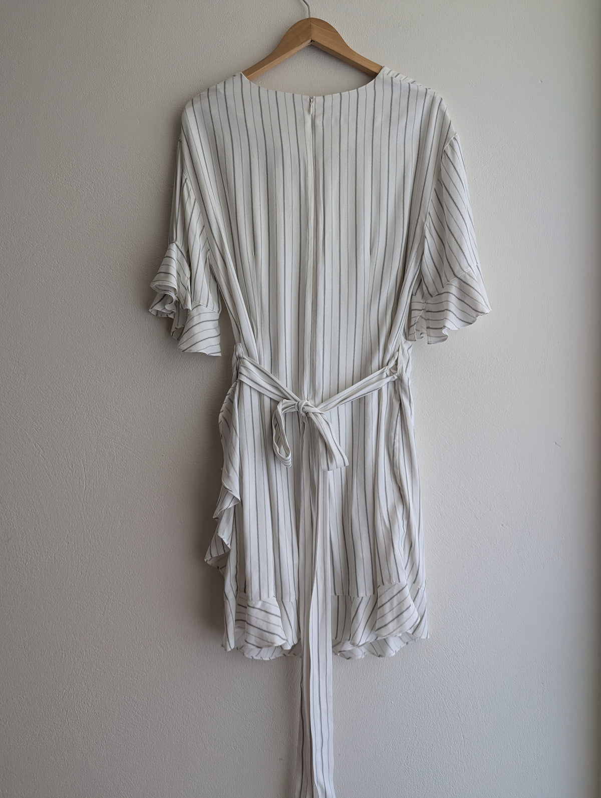 Seed Heritage Stripe Wrap-Skirt Dress