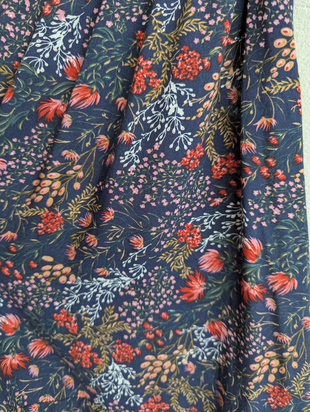 Caroline Morgan Native Floral Mini Dress