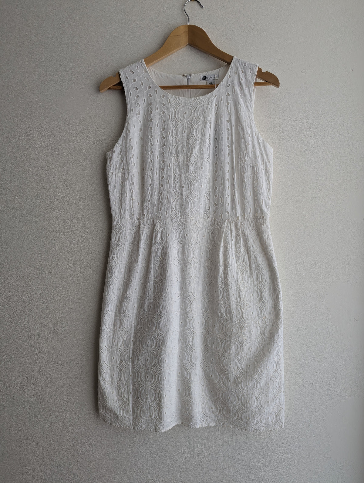 Rockmans Broderie Anglaise Sheath Dress