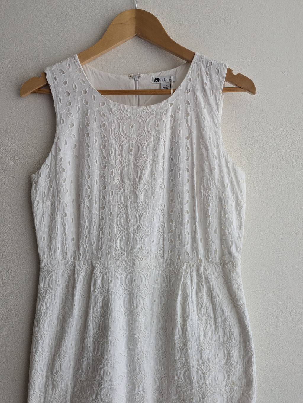 Rockmans Broderie Anglaise Sheath Dress
