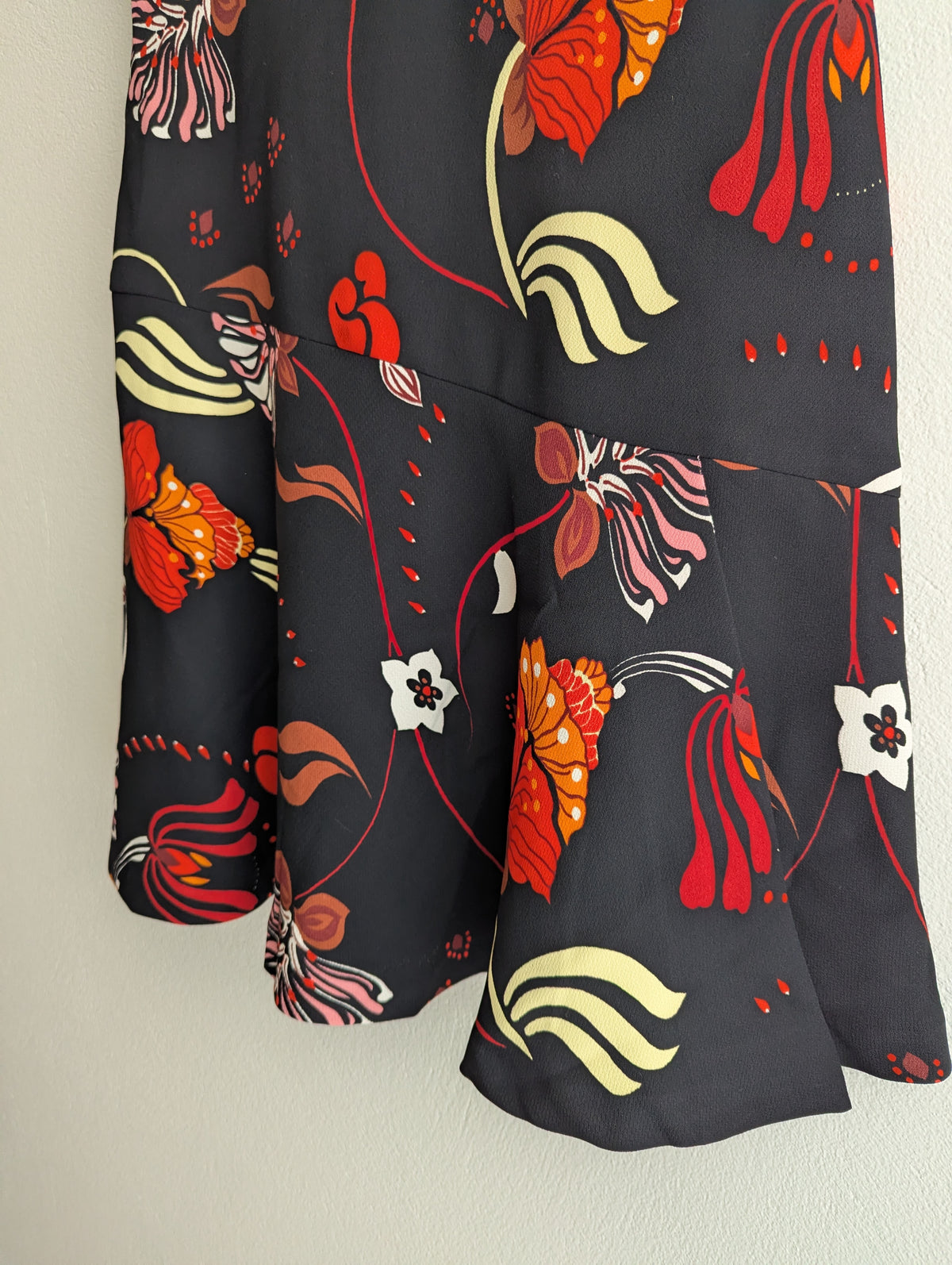 Veronika Maine Fit and Flare Floral Dress