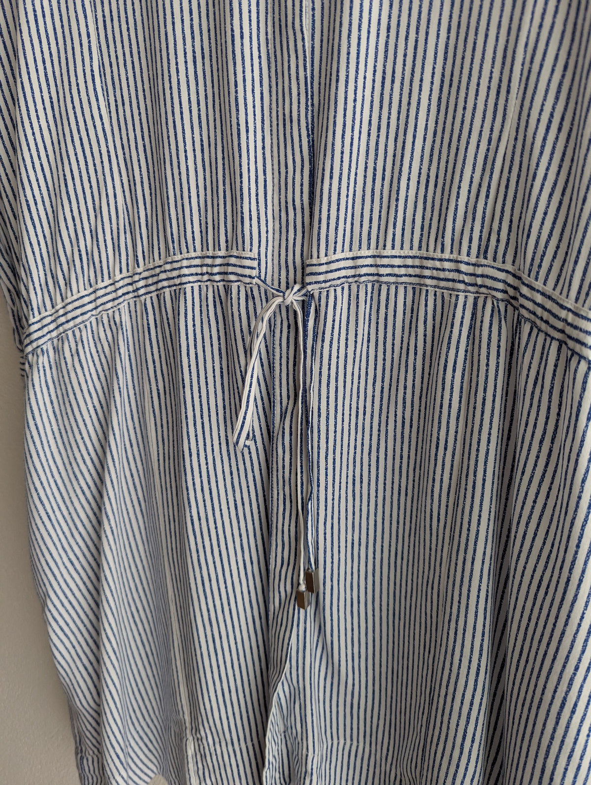 Witchery Navy & White Shirt Dress