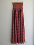 Miss Shop Geometric Strapless Maxi Dress
