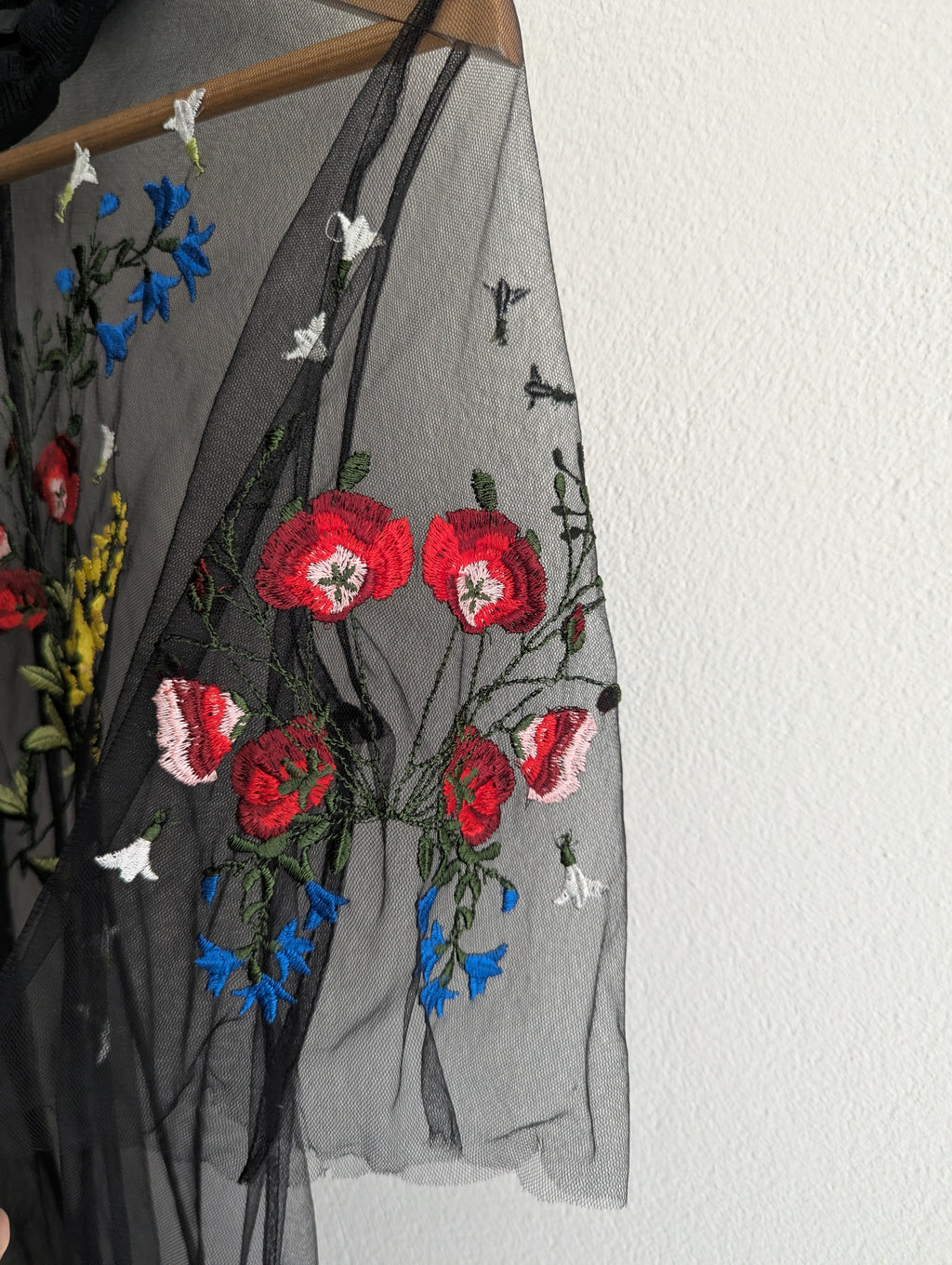 Cue Sheer Mesh Floral Top