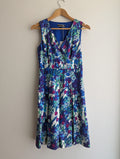 Basque Floral Watercolour Dress