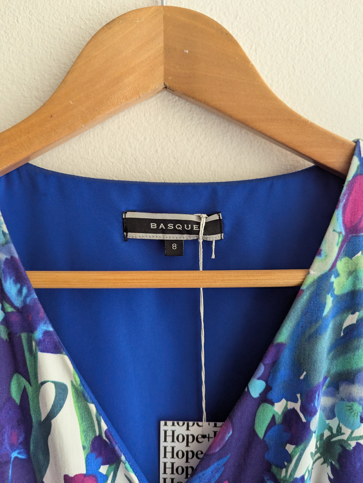 Basque Floral Watercolour Dress
