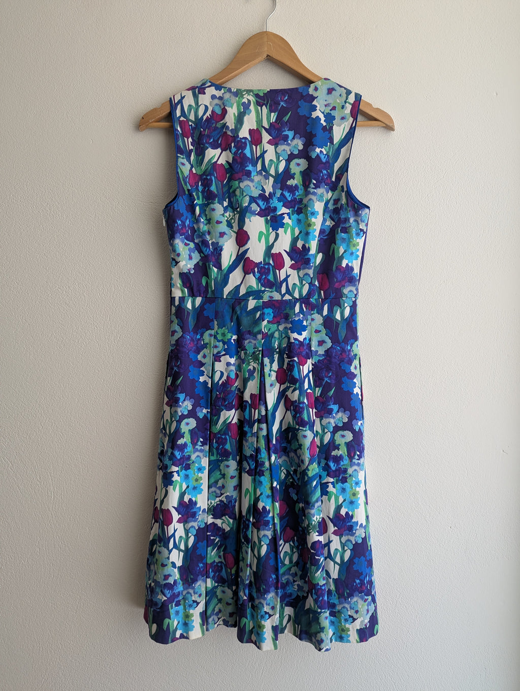 Basque Floral Watercolour Dress