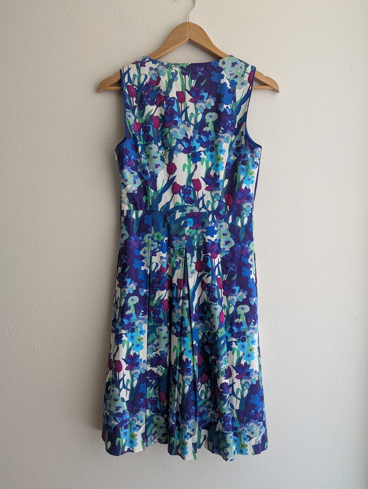 Basque Floral Watercolour Dress