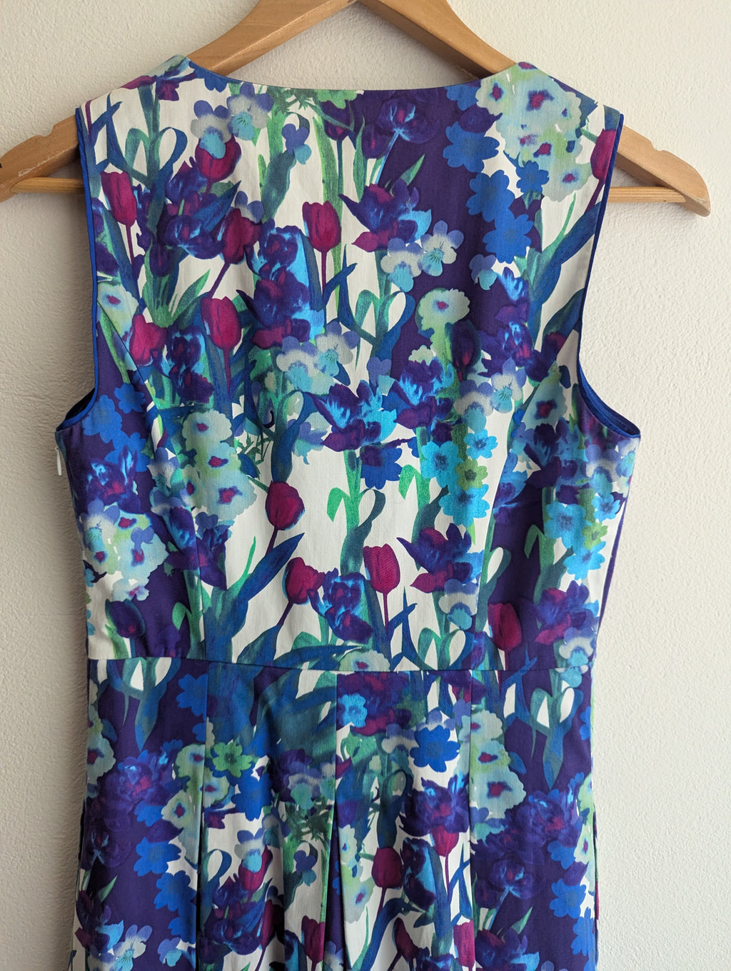 Basque Floral Watercolour Dress