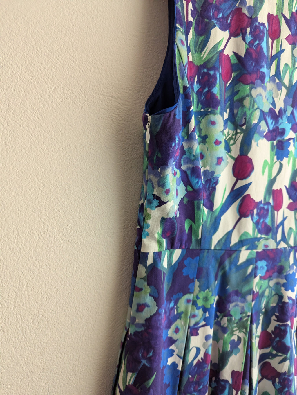 Basque Floral Watercolour Dress