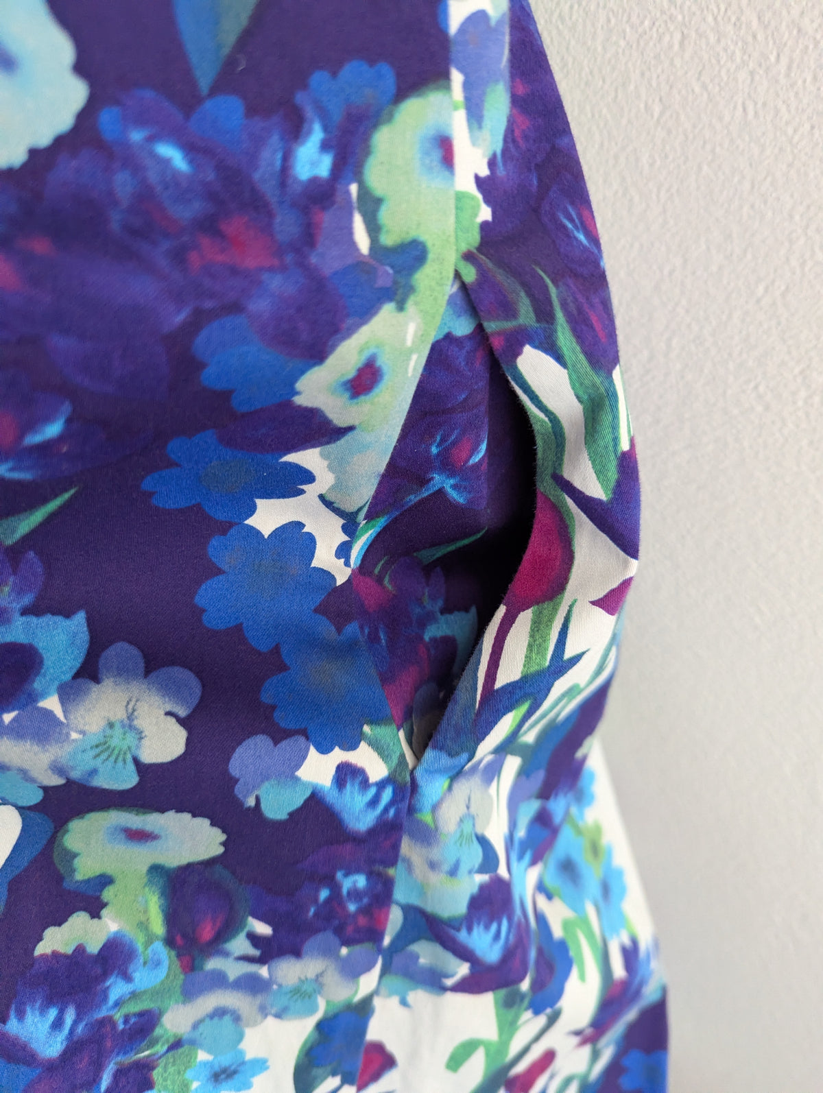 Basque Floral Watercolour Dress