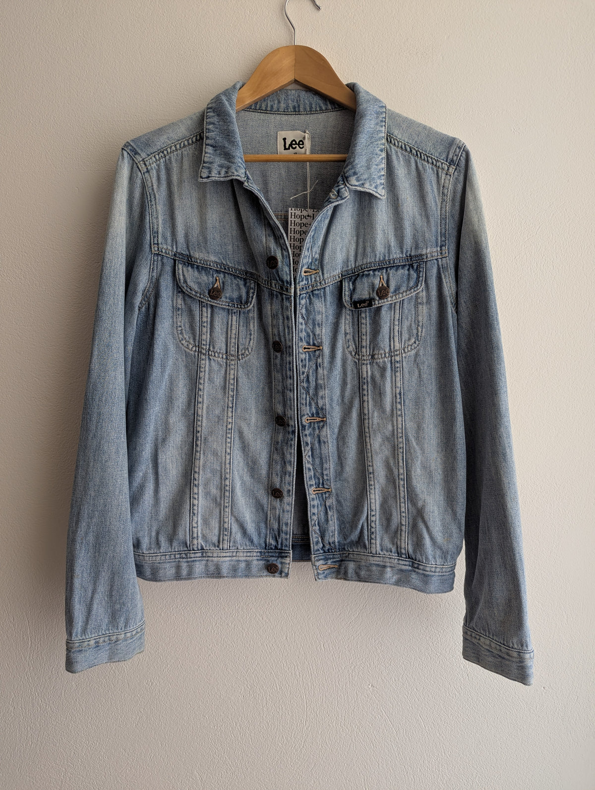 Lee Light Wash Demin Jacket
