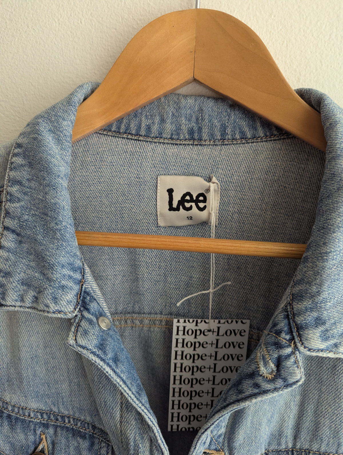 Lee Light Wash Demin Jacket