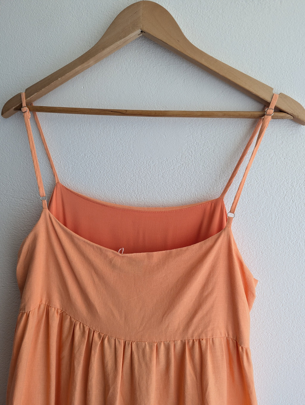 Charlie Holiday Tiered Linen Cotton Maxi Dress