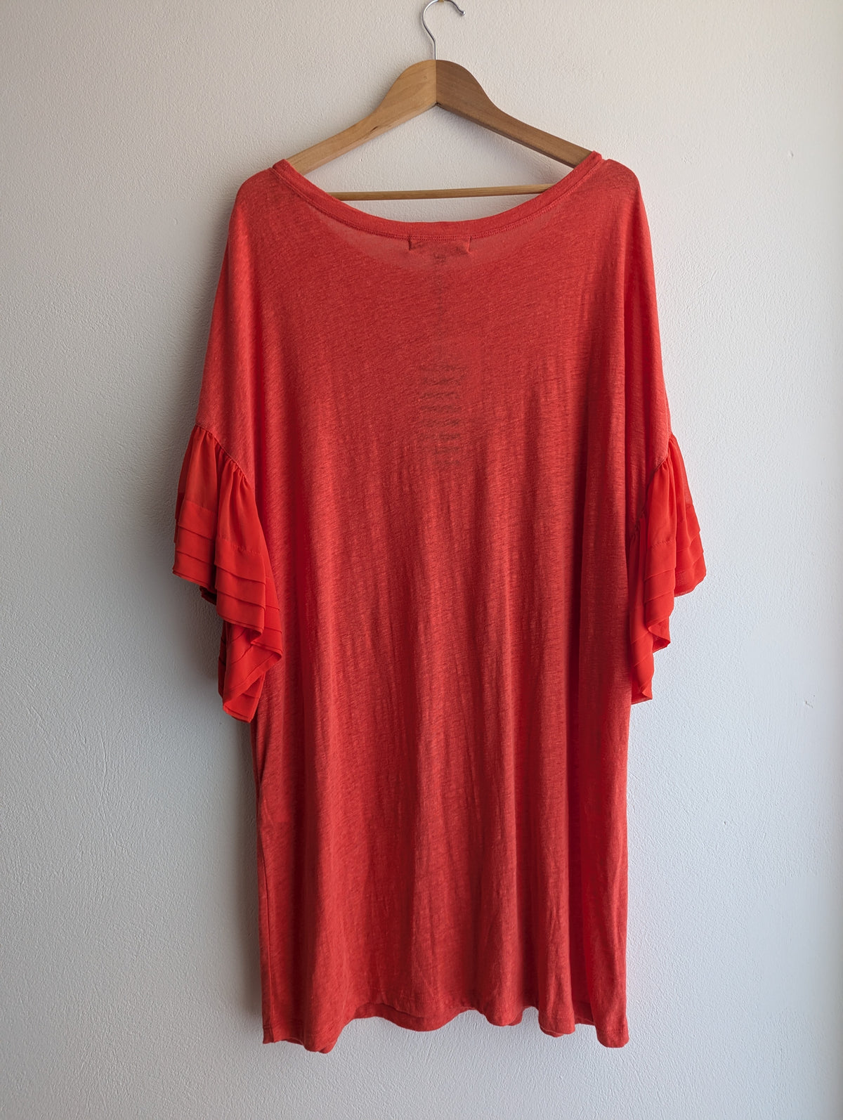 Curate Linen Floral T-Shirt Dress