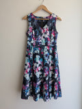 Table Eight Floral Fit & Flare Dress