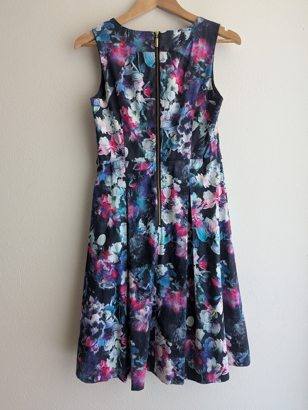 Table Eight Floral Fit & Flare Dress