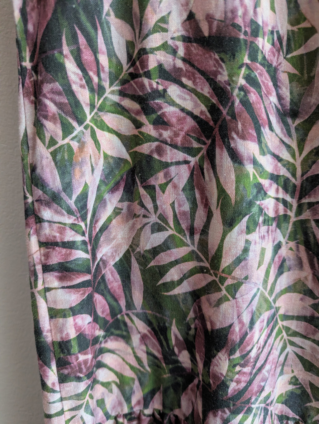 Sussan Floral Linen-Blend Maxi Sleeveless Dress