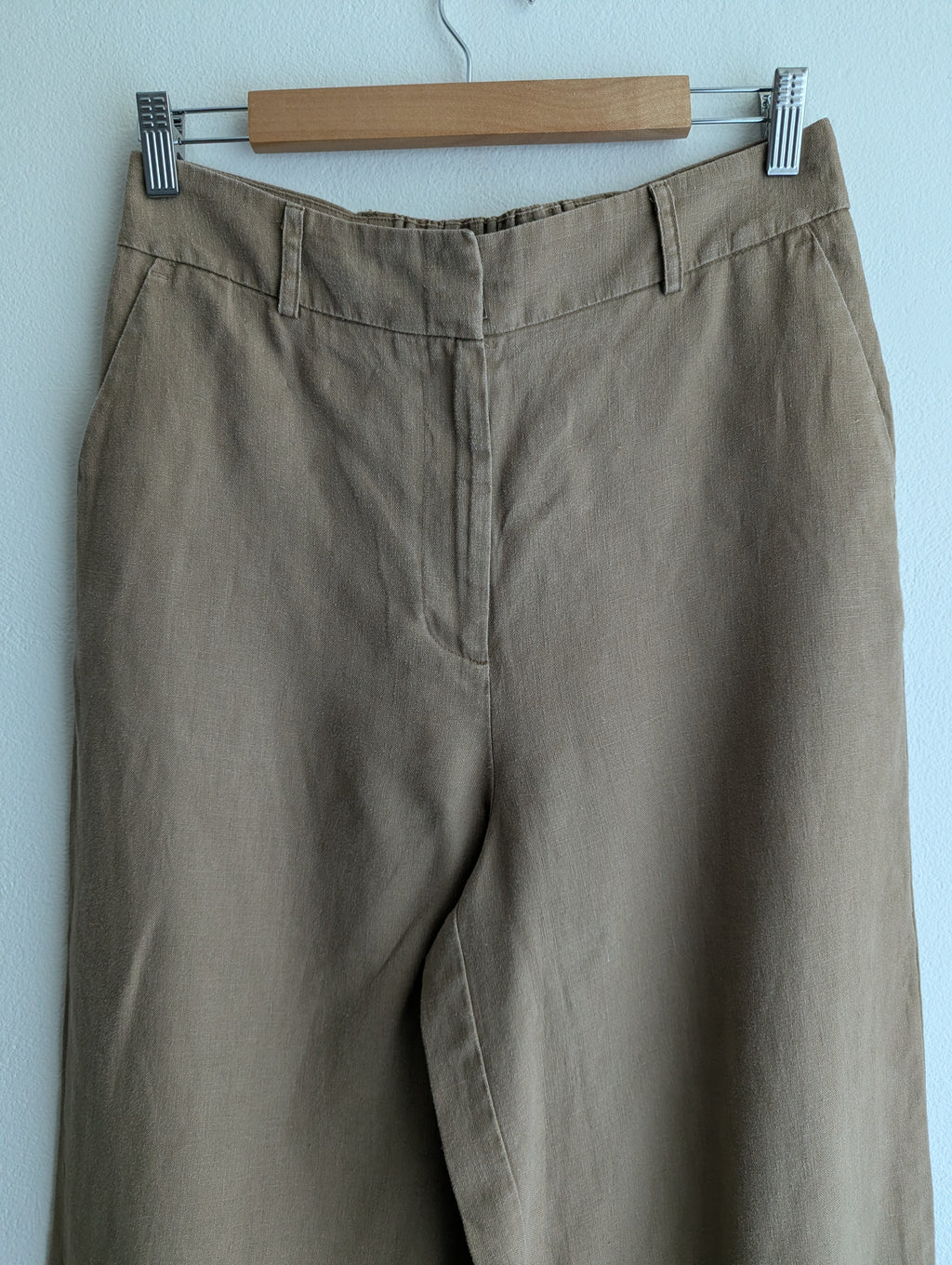 Preview Tan Linen Pant
